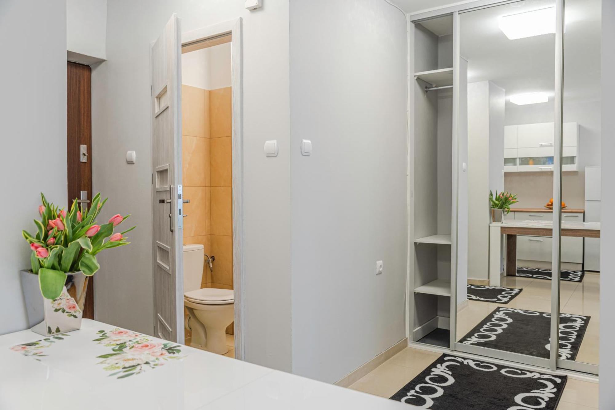 Comfy Flat In The City Center. Great View. ワルシャワ エクステリア 写真